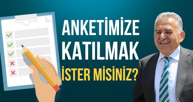 Melikgazi Belediyesinin “Memnuniyet Anketi”
