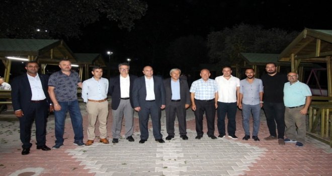 Kaymakam Çakıcıya Veda Yemeği