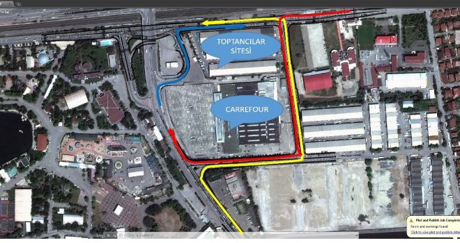 Salim Dervişoğlu Caddesinde Trafik Akış Düzenlemesi