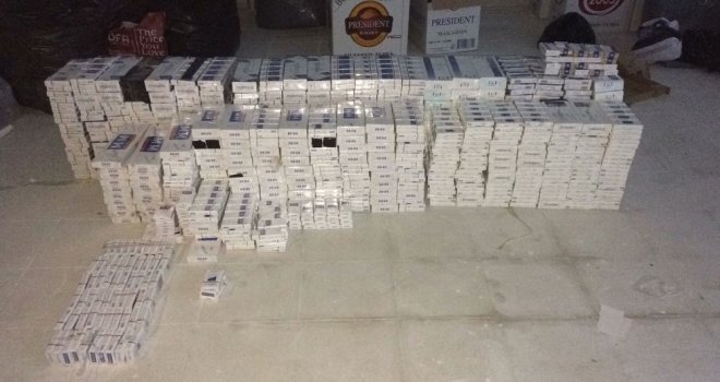 Samsunda Yolcu Otobüsünde 4 Bin 200 Paket Kaçak Sigara Ele Geçti