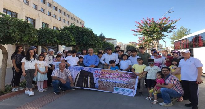 Batmanda 50 Yetim Öğrenci Çanakkaleye Uğurlandı