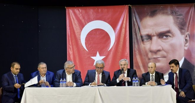 Aski Ve Mamaklı Muhtarlarla Alt Yapı İstişaresi