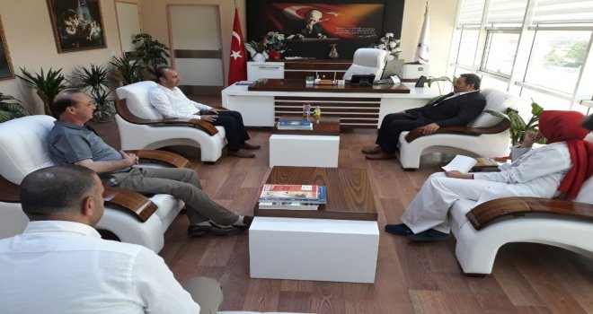 Fendoğlundan Başhekim Keleşe Ziyaret