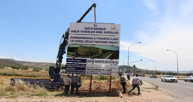 Yeni Pazarcık Devlet Hastanesinde İlk Kazma Vuruldu