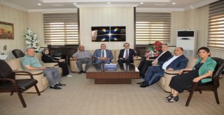 Vergi Dairesi Başkanı Tekinden Gtbye Ziyaret