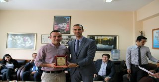 Dinarda Adliye Personellerine Veda Töreni