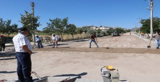 Uçhisar Belediyesi Yol Çalışmalarına Ve Park Yenilemeye Devam Ediyor