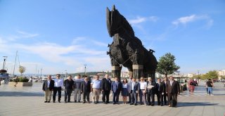 Avrupa Birliği Türkiye Delegasyonundan Çanakkale Valiliğine Ziyaret