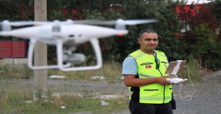 Bayram Öncesi Yollarda Drone İle Uygulama