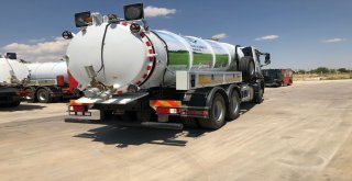 Kırıkkale Belediyesine Bakanlıktan Vidanjör Hibe Edildi