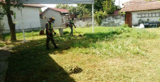 Ergenede Park Ve Bahçelerde Yoğun Mesai