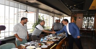 Başkan Asya, Yüklenici Firma Yetkilileriyle Bir Araya Geldi