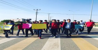 Ceylanpınarda 3 Ekim Dünya Yürüyüş Günü Düzenlendi