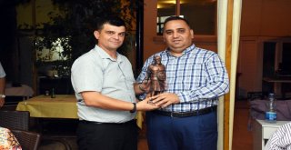 Başkan Candan Garnizon Komutanı Onarana Veda Programı