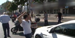 İflas Eden Filo Kiralama Şirketine Araç Parası Veren Galericiler Mecidiyeköyde Firma Önünde Eylem Yaptı