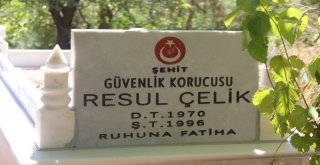 Kulp Belediyesi, Şehit Kabrini Mermer Taşlarıyla Yeniledi