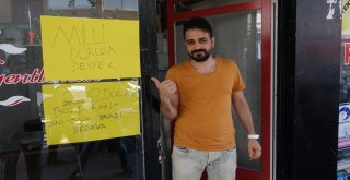 Mersinli Berberden Milli Duruş Çağrısına Tam Destek