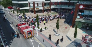 Maskiden Olası Yangına Karşı Tatbikat