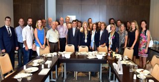 Tütüncü, Rotary Kulübünün Konuğu Oldu