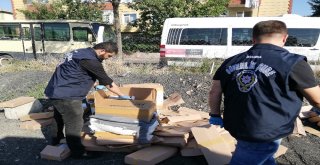 Avcılarda Bir Tıra Sahte Parfüm Operasyonu