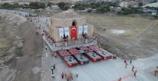 Tarihi Artuklu Hamamı Yeni Yerine Taşınıyor