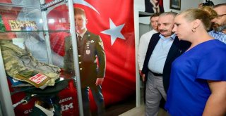 Milletvekili Şentoptan Şehit İşcanın Ailesine Ziyaret