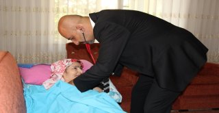 Evde Sağlık Hizmeti Alan Hastalara Ziyaret