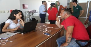 Erdemli Belediyesi Çalışanları Sağlık Kontrolünden Geçti