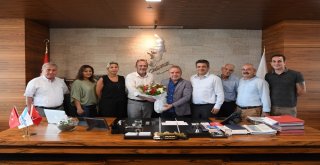 Sendika Genel Başkanlarından Böceke Teşekkür