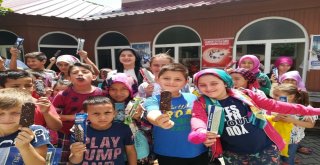 Kuran Kursu Öğrencilerini Serinleten İkram