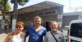 Aydın Tabip Odası Mahkumun Bıçakla Yaraladığı Doktoru Ziyaret Etti