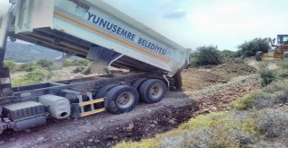 Köselerin Arazi Yolları Düzenleniyor