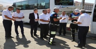 Niğdede Zabıta Dan Okul Servislerine Sıkı Denetim