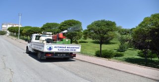 Altındağda İlaçlama Çalışmaları