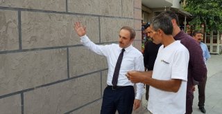 Hakkarideki İstinat Duvarları Güzelleşiyor