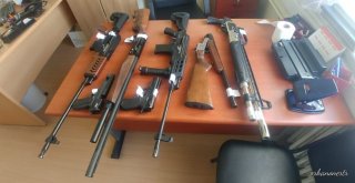 Nevşehirde Uyuşturucu Tacirinin Evinden Adeta Cephanelik Çıktı