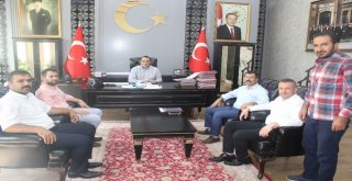 İlim Yayma Cemiyeti Yönetimi Kaymakam Kaya İle Bir Araya Geldi