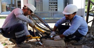 Dicle Elektrikten Batmanda Bakım Ve Onarım Çalışması
