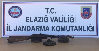 Elazığda Operasyon, Uyuşturucu Ve Makineli Tüfek Ele Geçirildi