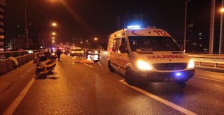 E-5Te Kazada Ölen Kişinin Yakını Tabutu Başında Dakikalarca Gözyaşı Döktü