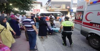 Minibüsün Çarptığı Kadın Yaralandı