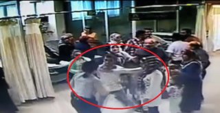 Güvenlik Görevlisi Kadının Darp Edilmesi Güvenlik Kameralarına Yansıdı