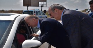 Vali Ve İl Emniyet Müdürü ‘Kırmızı Düdük Uygulamasına Katıldı