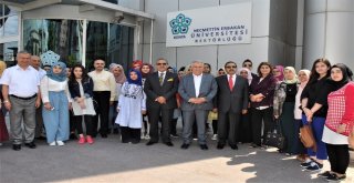 Iraktan Gelen Başarılı Öğrenciler Neüde İncelemelerde Bulundu