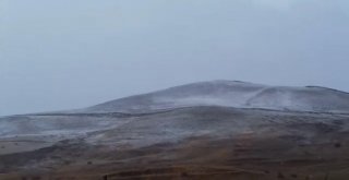 Horasan Dağları Beyaza Büründü