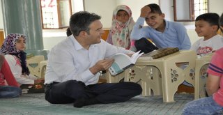 Başkan Tütüncüden Kuran Kursu Ziyaretleri Ve Kuran-I Kerim Hediyesi