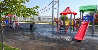 Bilecik Belediyesinden Bayram Temizliği