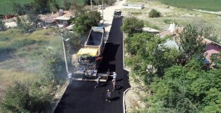 Aşağışamlı Mahallesinde Her Sokak Asfaltlanıyor