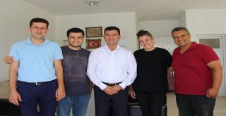 Ümmet Akın, Ziyaretlerine Kuşadasında Devam Etti