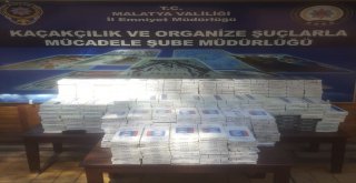 Malatyada Kaçak Sigara Operasyonu